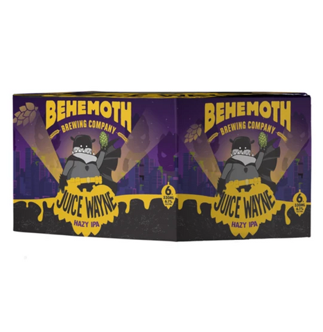 Behemoth Juice Wayne Hazy Pale Ale 6x330mL - The Hamilton Beer & Wine Co