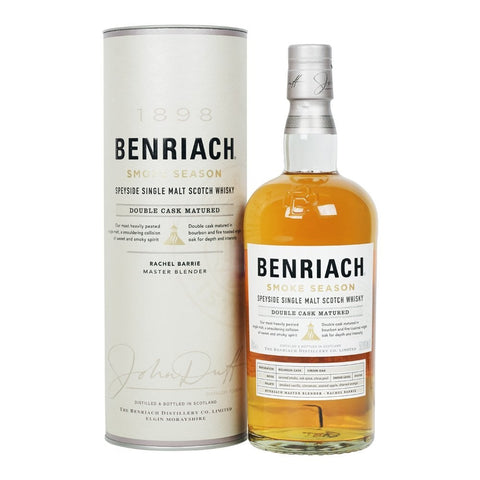 Benriach Smoke Season Double Cask Matured Whisky 700mL