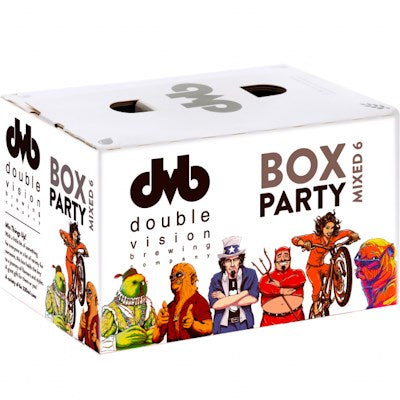 Double Vision Box Party Mixed Pack 6x330mL