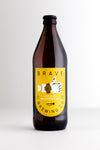 Brave Brewing Co "Stay Gold" Pacific Wheat Ale 500mL