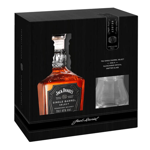Jack Daniels Single Barrel 700ml + Glass