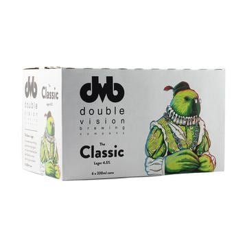 Double Vision Brewing Classic Lager 6x330mL
