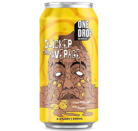 One Drop Brewing Slicker Then Average Creme Brulee Sour 440mL