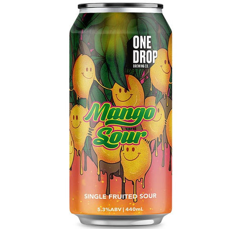 One Drop Brewing Mango Single Fruited Sour 440mL