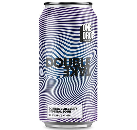 One Drop Brewing Blueberry Double Take Imperial Sour 440mL