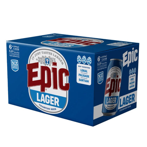 Epic Lager 6x330mL
