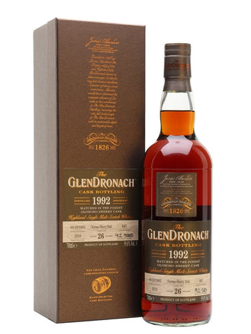 Glendronach 26yo Batch 17 Cask #5896 1992 700mL