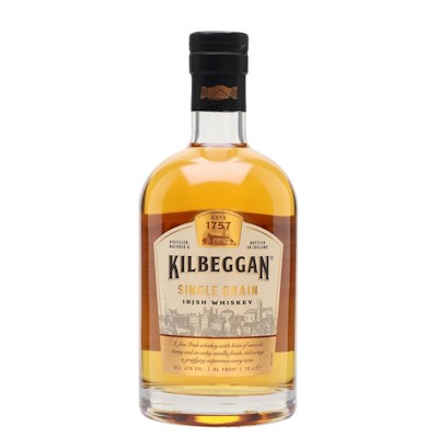Kilbeggan Single Grain Irish Whiskey 700mL