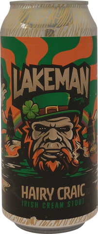 Lakeman 'Hairy Craic' Irish Cream Stout 440mL