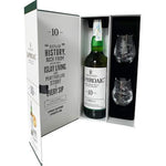 Laphroaig 10yo 700mL + 2 Glasses Giftpack