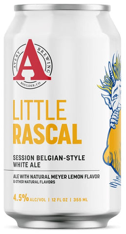 Avery Little Rascal Session Belgian Style White Ale 355mL