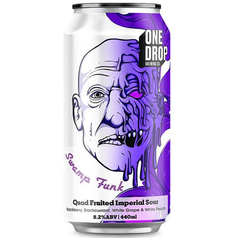 One Drop Brewing Swamp Funk Quad Fruited Sour 440mL