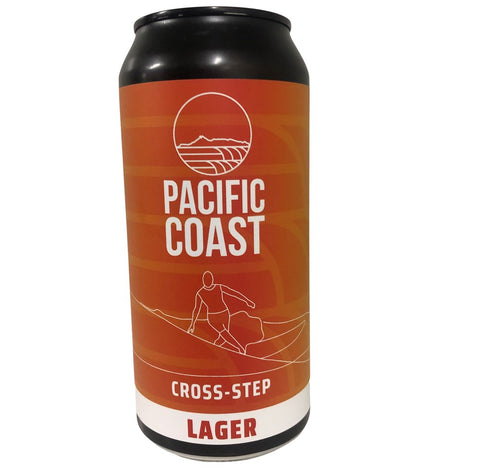 Pacific Coast Brewery Cross Step Lager 440mL