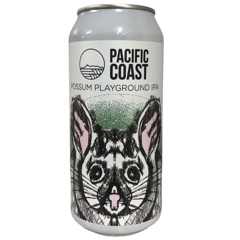 Pacific Coast Brewery Possum Playground Hazy White IPA 440mL