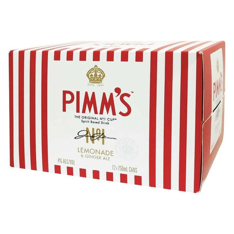 Pimms & Lemonade Premix 12x250mL