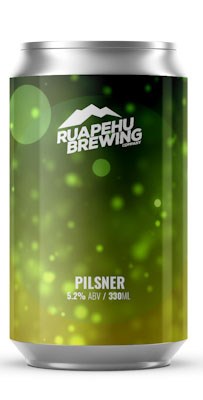 Ruapehu Brewing NZ Pilsner 330mL