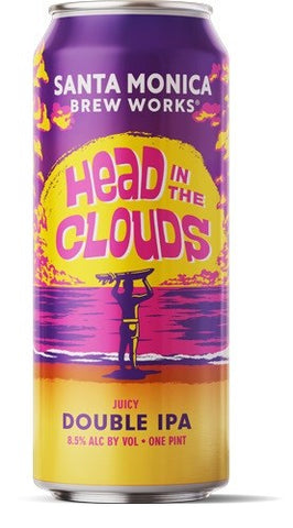 Santa Monica Brew Works Head In The Clouds Double IPA 473mL