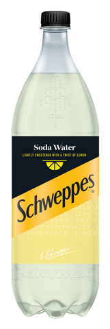 Schweppes Soda & Lemon Twist 1.5ltr