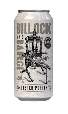 Shining Peak Bullock & Barage Oyster Porter 440mL