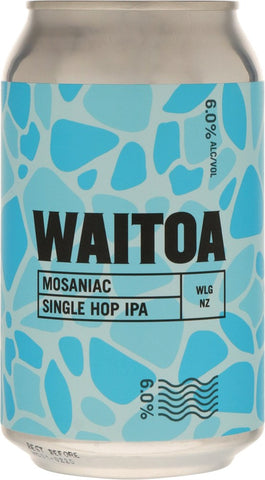 Waitoa 'Mosaniac' Single Hop IPA 440mL