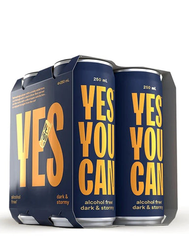 Yes You Can Alcohol Free Dark & Stormy 4x250mL